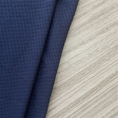 Garment Materials 100% Polyester Knitted Jacquard Soccer Mesh Fabric For Sportswear