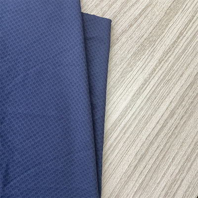 Garment Materials 100% Polyester Knitted Jacquard Soccer Mesh Fabric For Sportswear