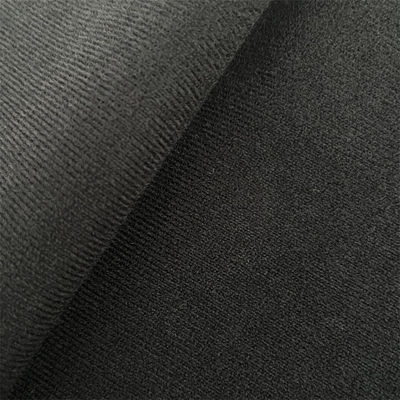 Soft Knitted Plain Micro Lining Velvet Fabric For Bath Slippers 145-155cm Width